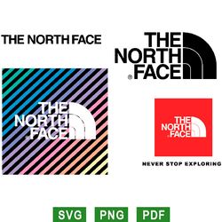 the north face logo svg, the north face brand logo svg, fashion brand svg png