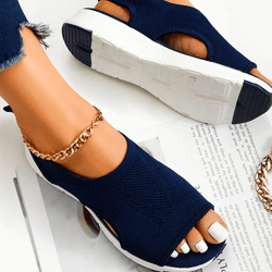 Stylish and Shock-Absorbing Orthopedic Stretch Sandals