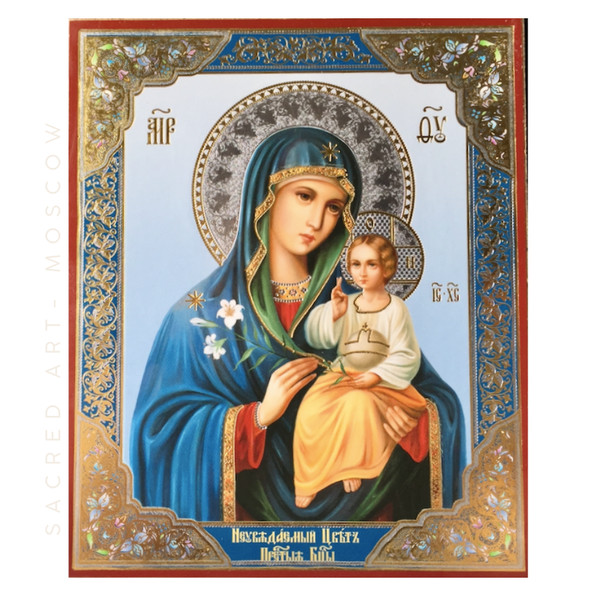 Unfading Flower Icon of the Mother of God