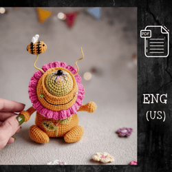 CROCHET PATTERN cute Monster Floret / Amigurumi Monster / Crochet little toy pattern / PDF in English