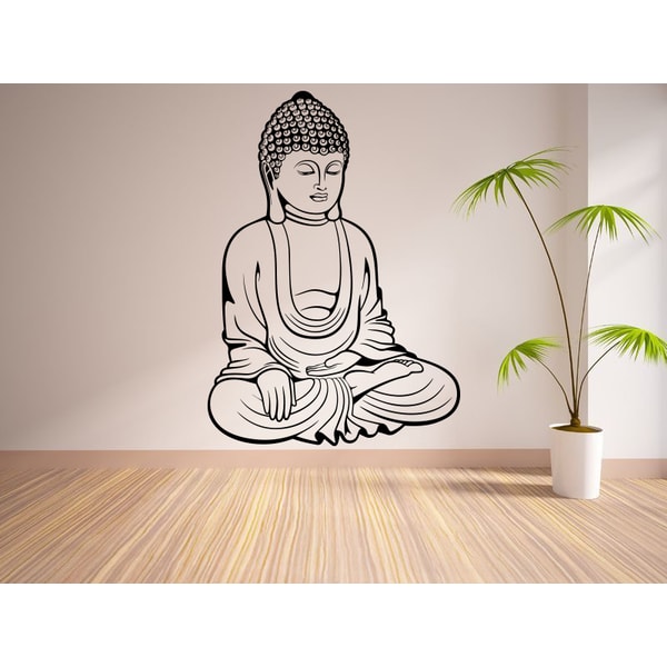 Budhar Sticker Buddha Sticker Buddhism Wall Sticker Vinyl Decal Mural Art D | Inspire ...