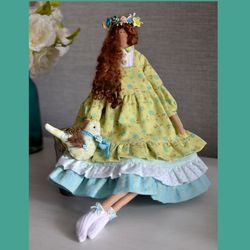 Sofia Tilda Doll Art Doll Rag Doll Gift for Girls Toy Style Design Doll For Home Gift for Gift For Girlfriend Mom Wife