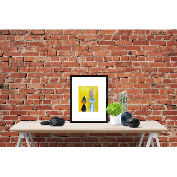 Bugs Bunny Daffy Duck Poster, Bugs Bunny Daffy Duck Print on | Inspire ...