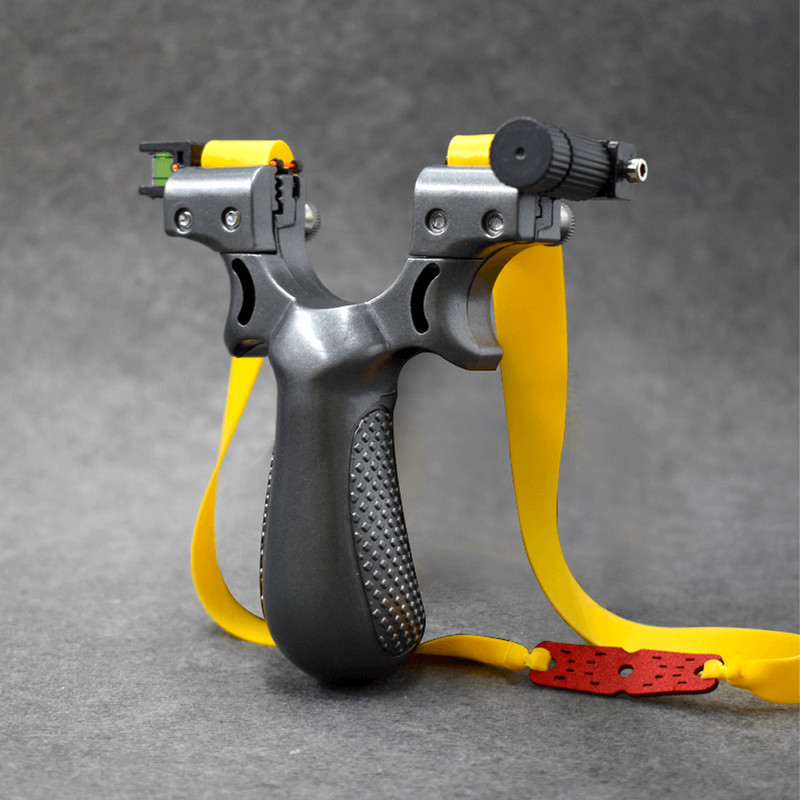 Affordable Laser Slingshot with Dual Sights