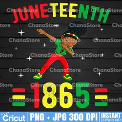 dabbing black princess juneteenth 1865 brown skin girls kids juneteenth png, juneteenth celebrating 1865 black queen