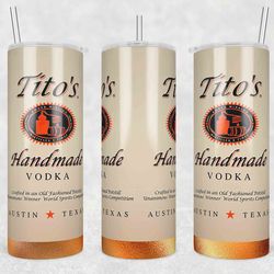 Titos Vodka Bottle Tumbler Wrap, 20oz Skinny Tumbler Designs, Titos Vodka Bottle Wrap Png, Titos Vodka Bottle Wrap Png