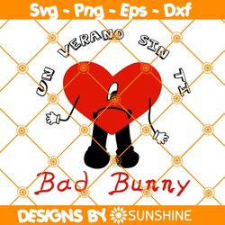 Un Verano Sin Ti Bad Bunny Svg, Bad Bunny New Album Svg, World Hottest Tour Svg, File for Cricut