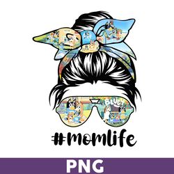 bluey momlife png, momlife png, bluey png, bingo png, bluey dog png, bluey family png, cartoon png -download file