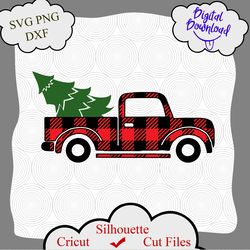 christmas truck and tree svg, christmas truck buffalo svg, christmas truck svg, truck buffalo svg, buffalo png, cricut