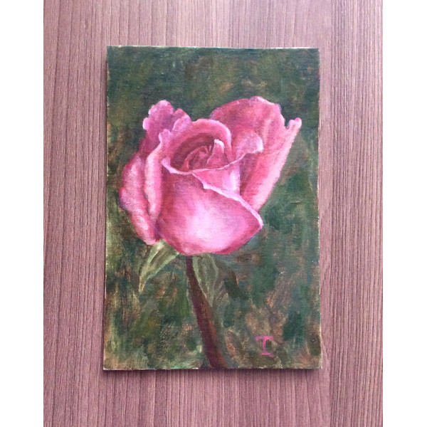 Rose oil painting flowers 10x15cm 3.jpg