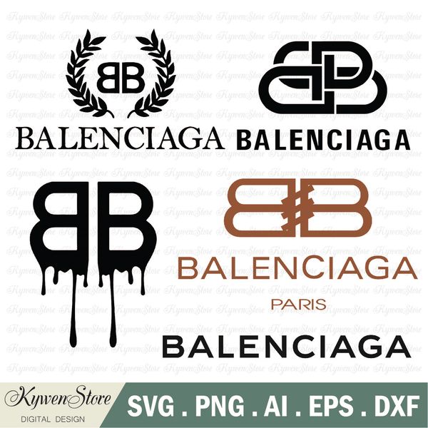BB Balenciaga Svg, Balenciaga Logo Svg, Brand Logo, Fashion - Inspire ...