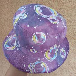 cotton hat custom bubble bucket hat