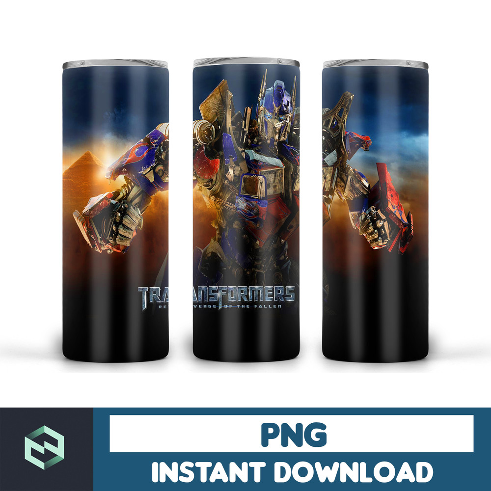 Transformers tumbler design, 20 oz straight and taper tumbler design, sublimation image, tumbler wrap transformers sublimation (20).jpg