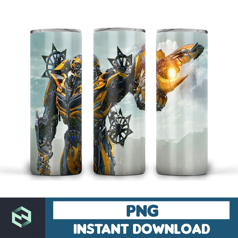 Transformers tumbler design, 20 oz straight and taper tumbler design, sublimation image, tumbler wrap transformers sublimation (25).jpg