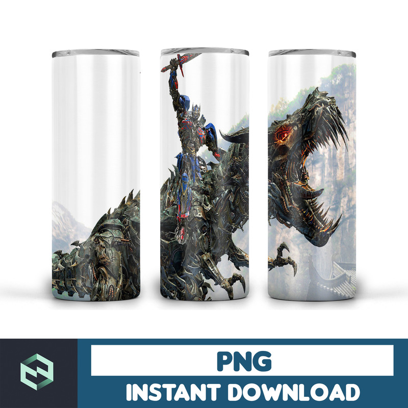 Transformers tumbler design, 20 oz straight and taper tumbler design, sublimation image, tumbler wrap transformers sublimation (31).jpg