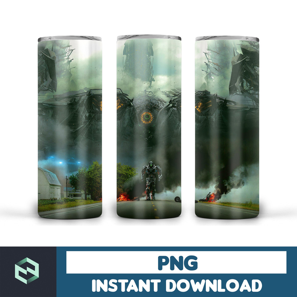 Transformers tumbler design, 20 oz straight and taper tumbler design, sublimation image, tumbler wrap transformers sublimation (33).jpg