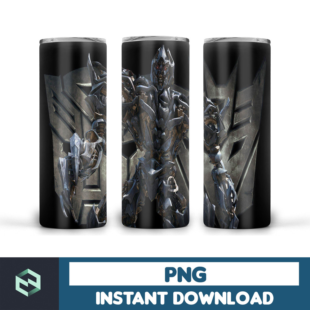 Transformers tumbler design, 20 oz straight and taper tumbler design, sublimation image, tumbler wrap transformers sublimation (43).jpg