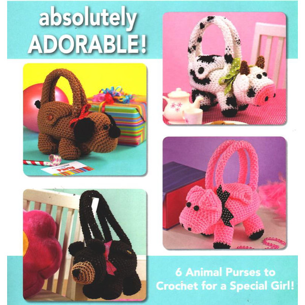 Cute Animal Purses, Crochet pattern, Six Cute Bags 1.jpg
