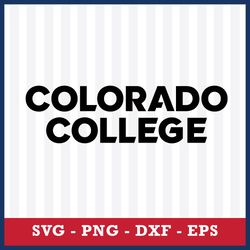 logo colorado college tigers 1 svg, ncaa svg, sport svg, png dxf eps file