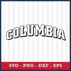 logo columbia lions 8 svg, ncaa svg, sport svg, png dxf eps file