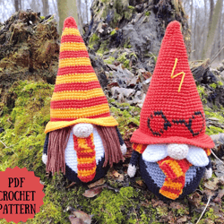 gnomes harry and hermione, set 2 in 1