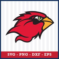 logo lamar cardinal 7 svg, ncaa svg, sport svg, png dxf eps file