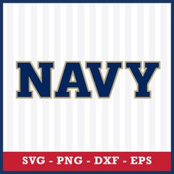 logo navy midshipmen 4 svg, ncaa svg, sport svg, png dxf eps file