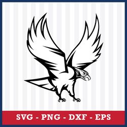 logo nccu eagles 2 svg, ncaa svg, sport svg, png dxf eps file