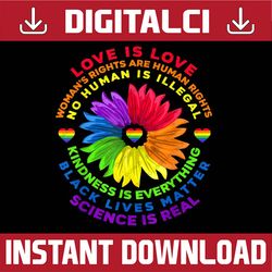 flower rainbow human black lives rights science lgbt pride lgbt month png sublimation design