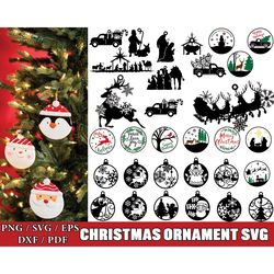 christmas ornaments svg bundle, christmas ornaments svg, christmas svg