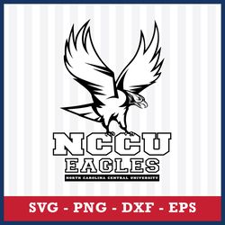 logo nccu eagles 4 svg, ncaa svg, sport svg, png dxf eps file
