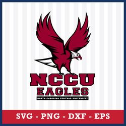 logo nccu eagles 5 svg, ncaa svg, sport svg, png dxf eps file