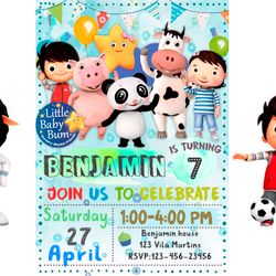 little baby bum invitation
