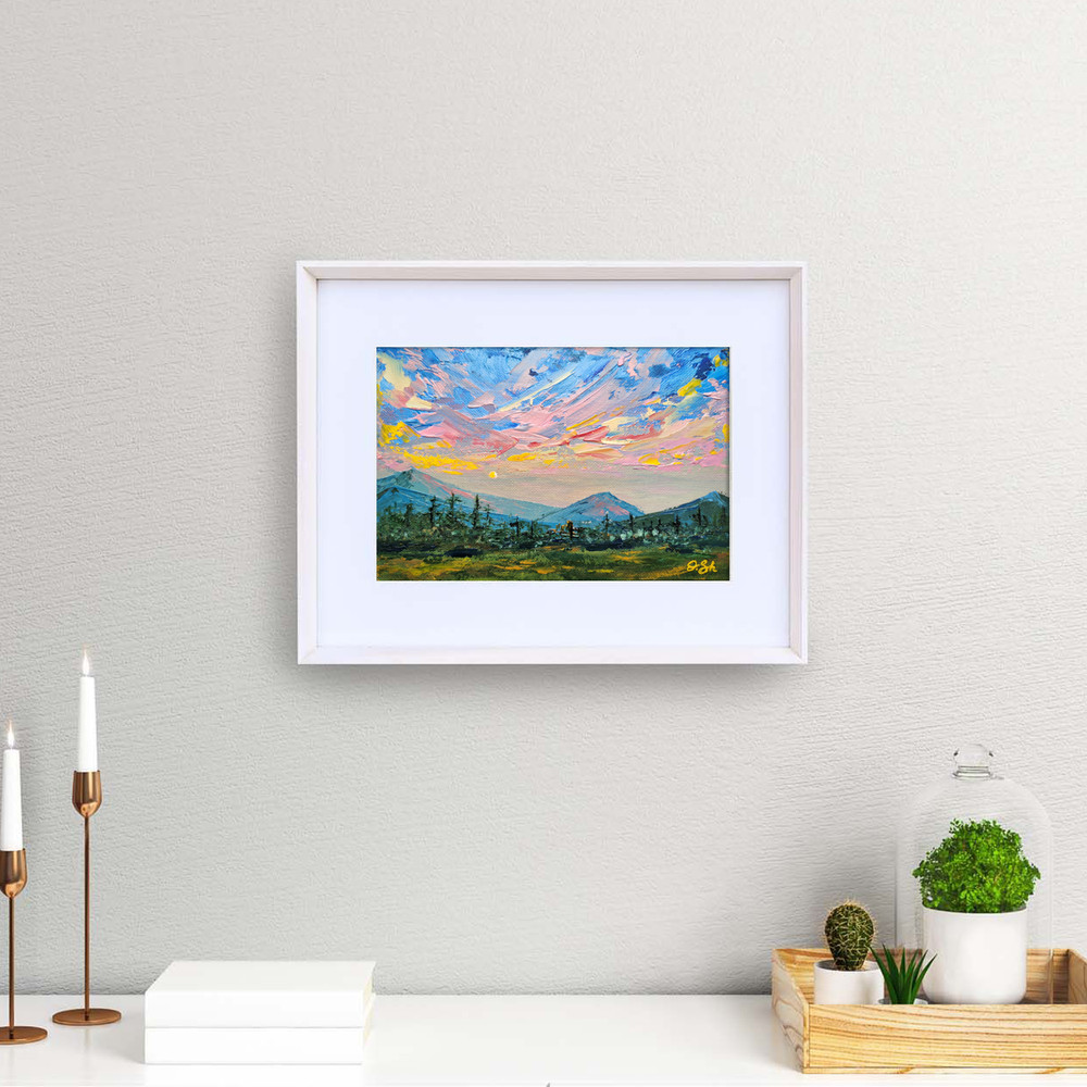 Mountain landscape #2 Olga shmyrova art.jpg