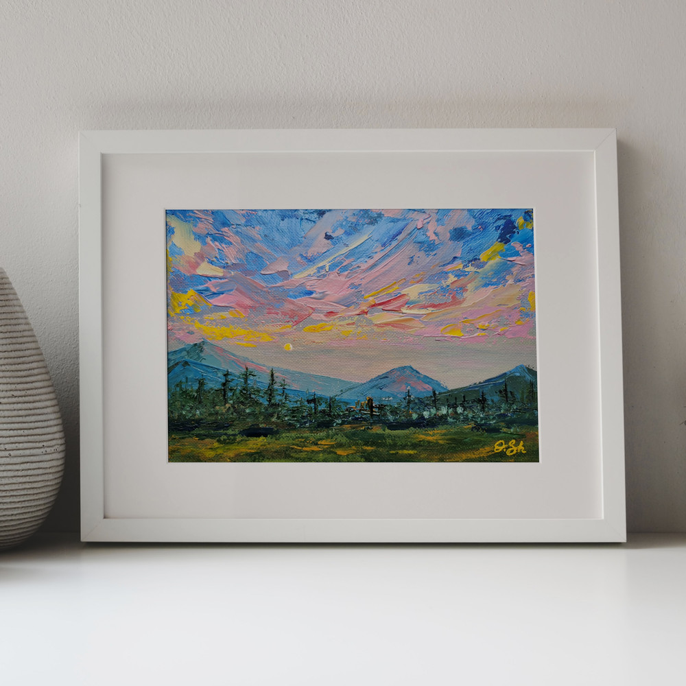 Mountain landscape #2 Olga shmyrova.jpg