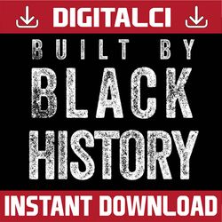 built by black history 2022 black history month juneteenth, black history, black power, black woman, since 1865 png subl