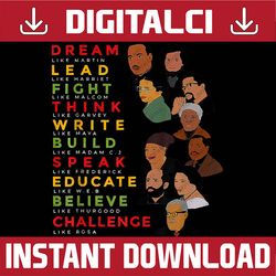 dream like martin lead like harriet black history month juneteenth, black history, black power, black woman, since 1865