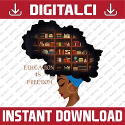 africa education is freedom library book black history month black history, black power, black woman, since 1865 png sub