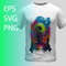 The Aliens Are Coming Horror T-Shirt Design template mockup.jpg