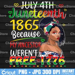 juneteenth 1865 because my ancestors weren't free in 1776 png, african american png, black power png