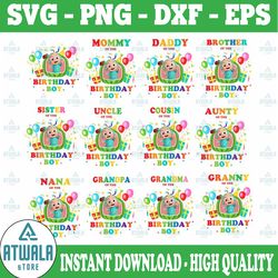 cocomelon birthday boy png, cocomelon family logo, cocomelon kids png, cocomelon png, cocomelon party family png files s