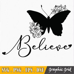 hippie svg, believe svg, digital download svg, cricut,silhouette svg,