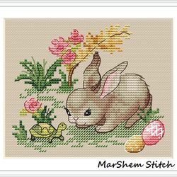 easter friends part 2 cross stitch pattern