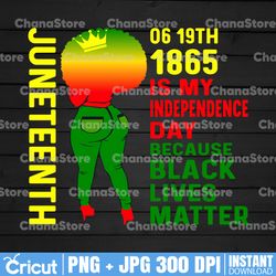 happy juneteenth is my independence day png, juneteenth since 1865 black history juneteenth png