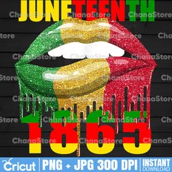 juneteenth lips png digital file, juneteenth png, kissing lips juneteenth png, celebrate juneteenth black lives matter,