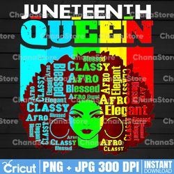 juneteenth june 19th png, black queen girl juneteenth freedom day free-ish 1865 digital file print