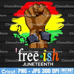 free-ish png, juneteenth black history since 1865 png - instant download - png printable - digital print design