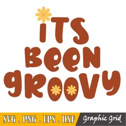 it's been groovy, full color svg, it's been groovy svg decal files, cut files for cricut, svg, png, dxf