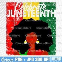 celebrate juneteenth 1865 png, black history png, clipart, freedom juneteenth png| vector png file, digital download