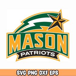 George Mason Patriots NCAA Tone on Tone Design SVG, Digital Download